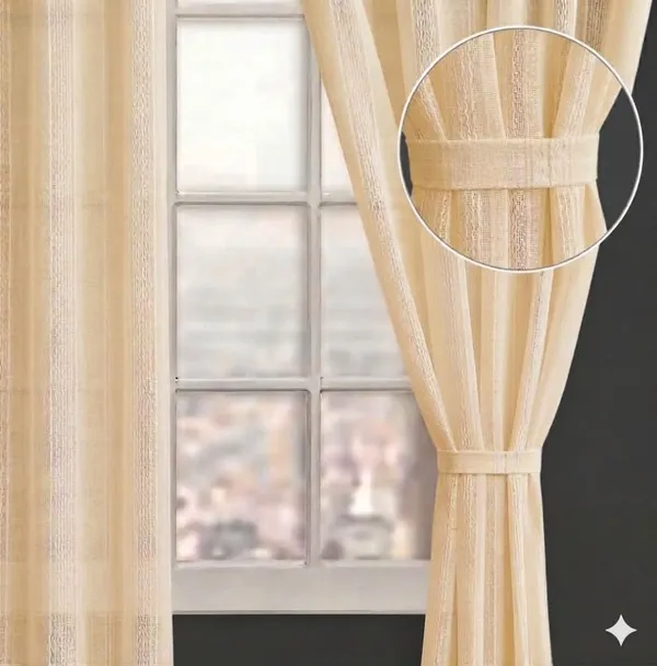 Fabric_Modern_Striped_Eyelet_Curtain