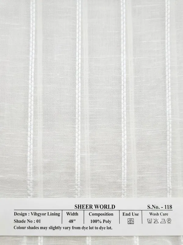 White_Sheer_Modern_Striped_Curtain