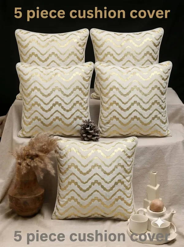 Fabric_Contemporary_Chevron_Print_Cushion_Covers_Pack_Of_5