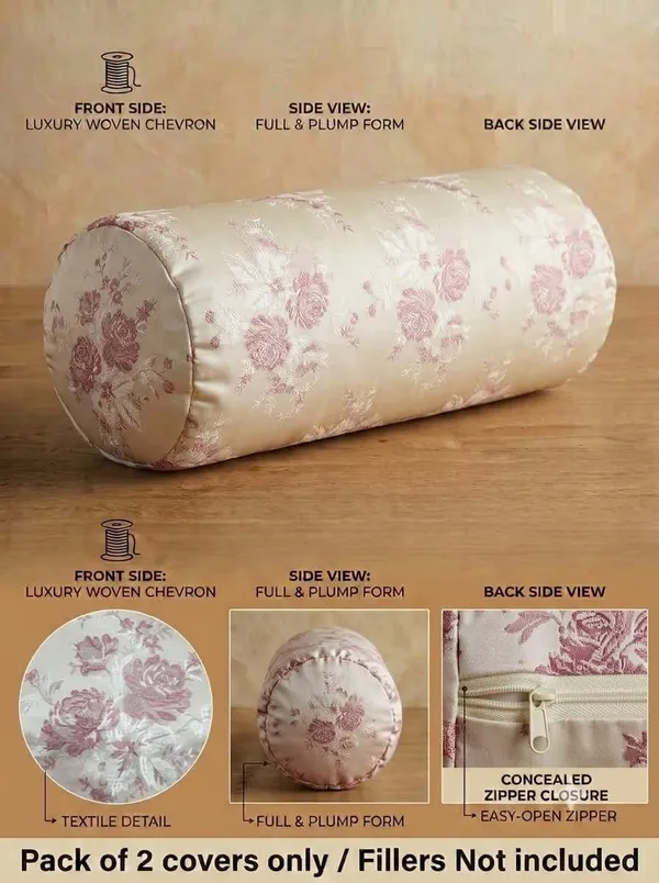 Pink_Poly_Cotton_Bolster_Cover_For_Home_Decor