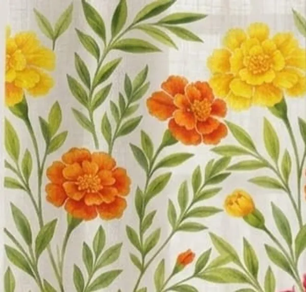 Sheer_Floral_Print_Eyelet_Curtain