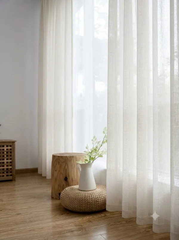 Polyester_Sheer_Solid_White_Curtain_Panel