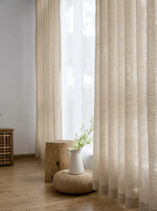 Sheer_Textured_Striped_Curtain