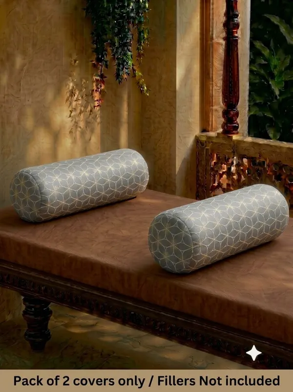 Grey_Geometric_Print_Bolster_Cushion_Covers