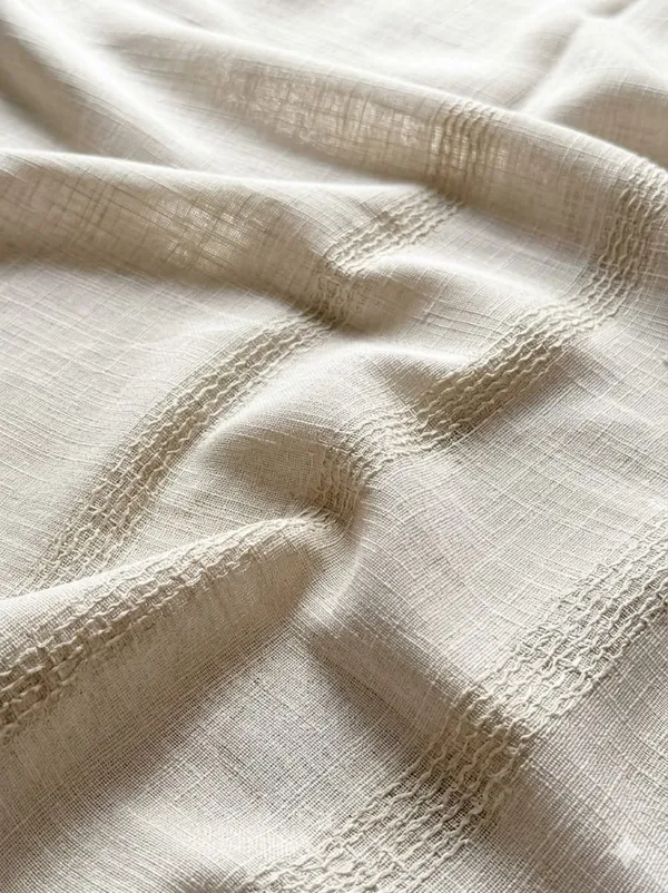 Beige_Textured_Stripe_Sheer_Curtains