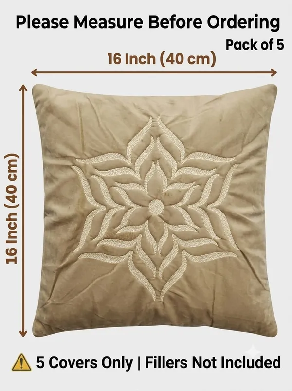 Beige_Embroidered_Floral_16x16_Inch_Cushion_Covers