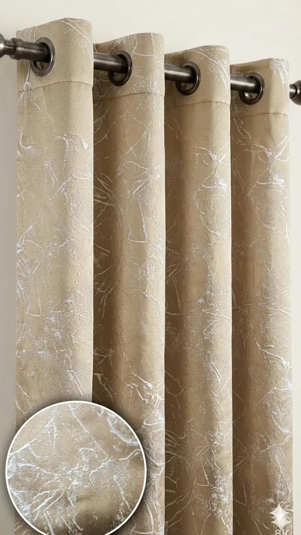 Light_Gold_Satin_Abstract_Pattern_Curtain