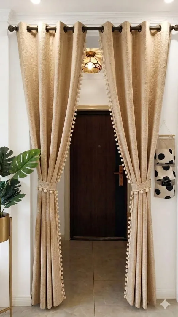 Brown_Linen_Curtain_For_Home_Decor