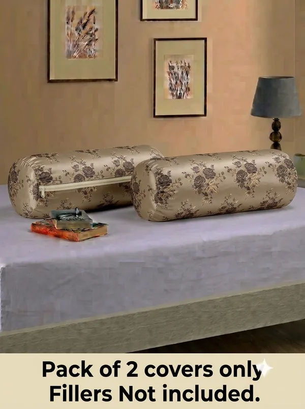 Brown_Poly_Cotton_Bolster_Cover_For_Home_Decor
