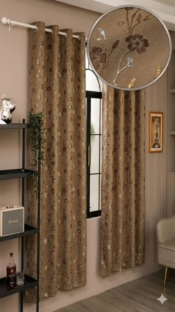 Fabric_Floral_Embroidered_Blackout_Curtain