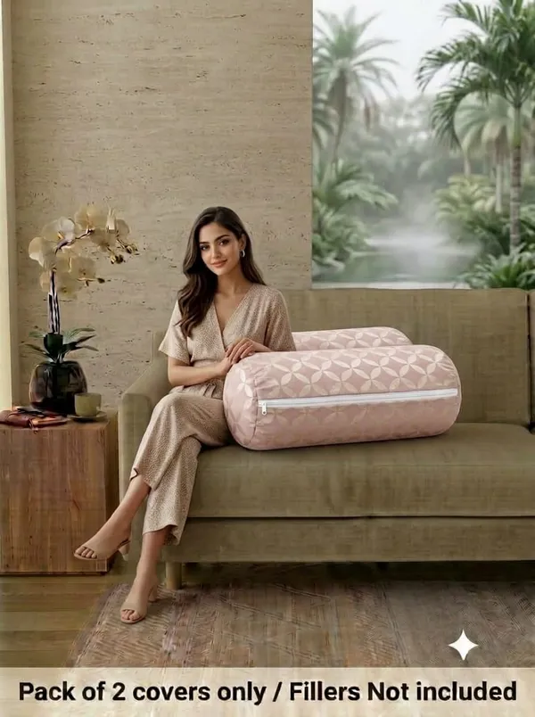 Pink_Geometric_Print_Bolster_Covers_Pack_Of_2