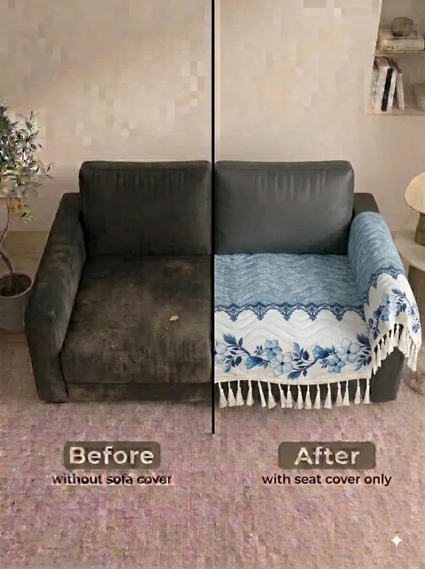 Fabric_Floral_Print_Sofa_Seat_Cover