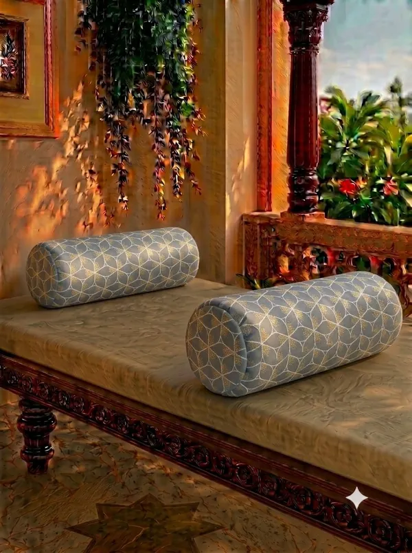 Grey_Geometric_Print_Bolster_Cushion_Covers