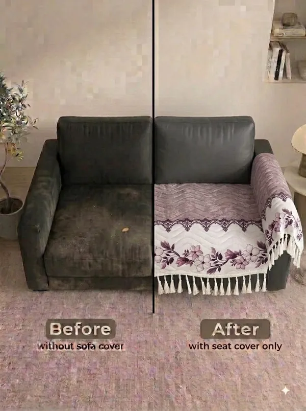 Fabric_Floral_Print_Sofa_Seat_Cover