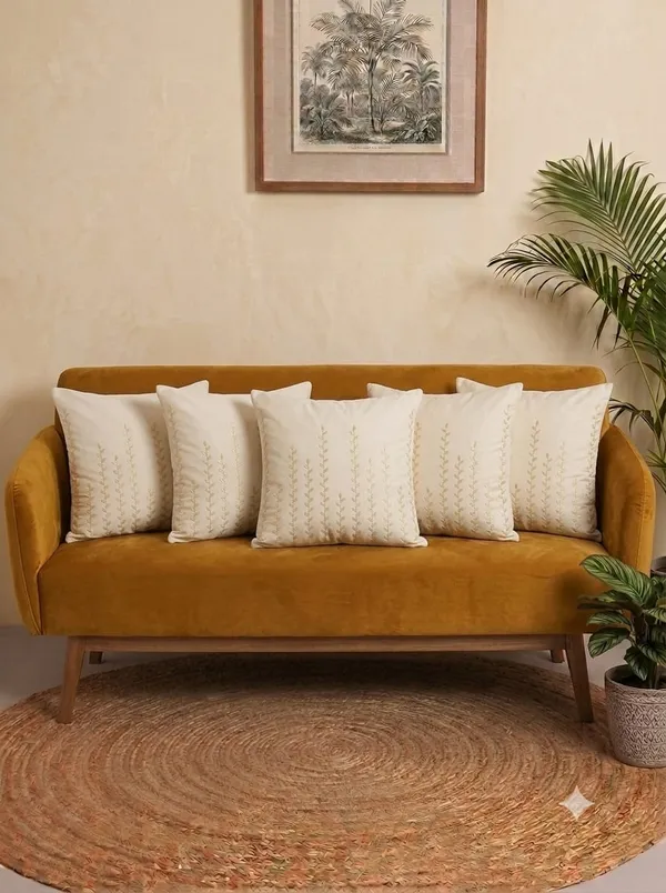 Ivory_Embroidered_Vine_Pattern_Cushion_Covers_Pack_Of_5