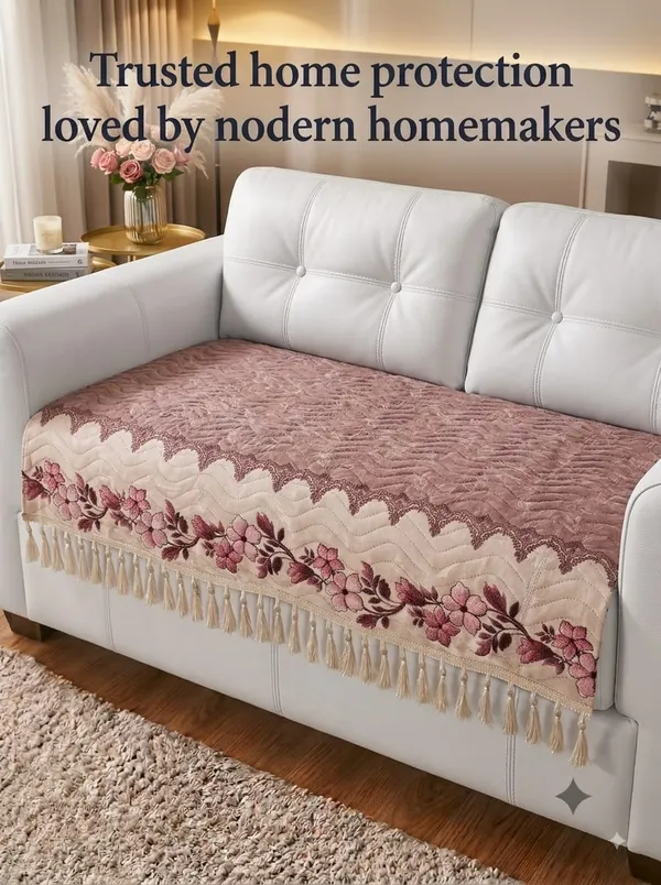 Fabric_Floral_Print_Sofa_Seat_Cover