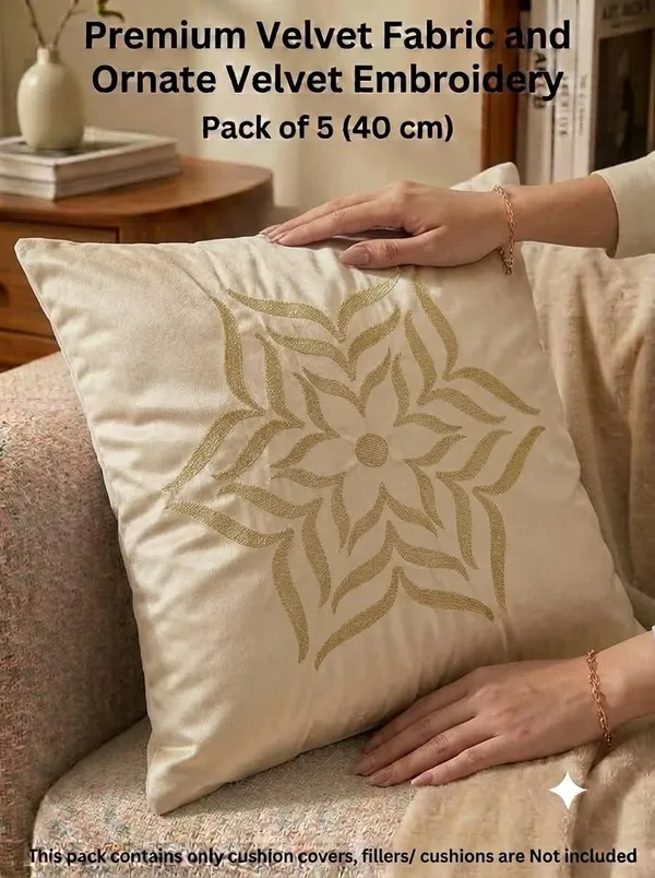 Cream_Embroidered_Floral_Cushion_Cover