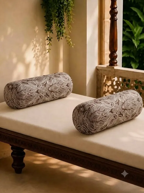 Coffee_Poly_Cotton_Bolster_Cover_For_Home_Decor