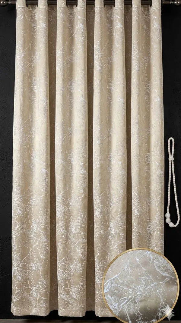 Light_Gold_Satin_Abstract_Pattern_Curtain