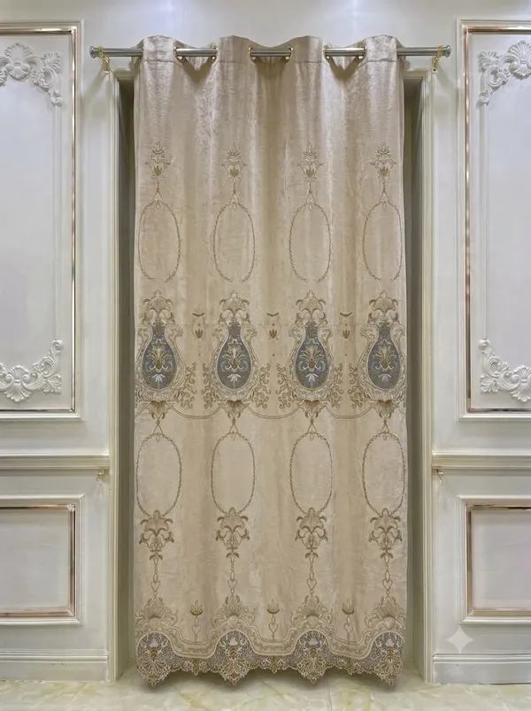 Cream_Embroidered_Paisley_Pattern_Window_Curtain
