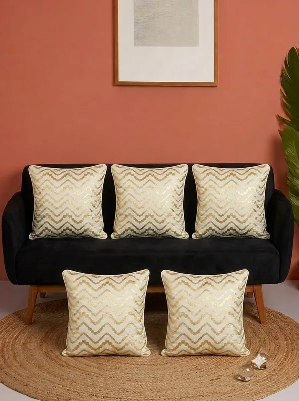 Fabric_Contemporary_Chevron_Print_Cushion_Covers_Pack_Of_5