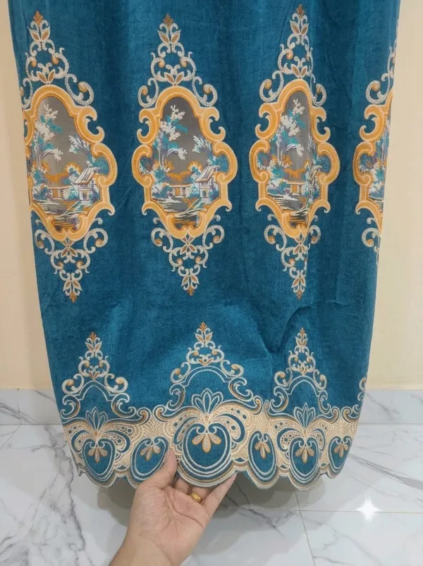 Blue_Velvet_Curtain_For_Home_Decor