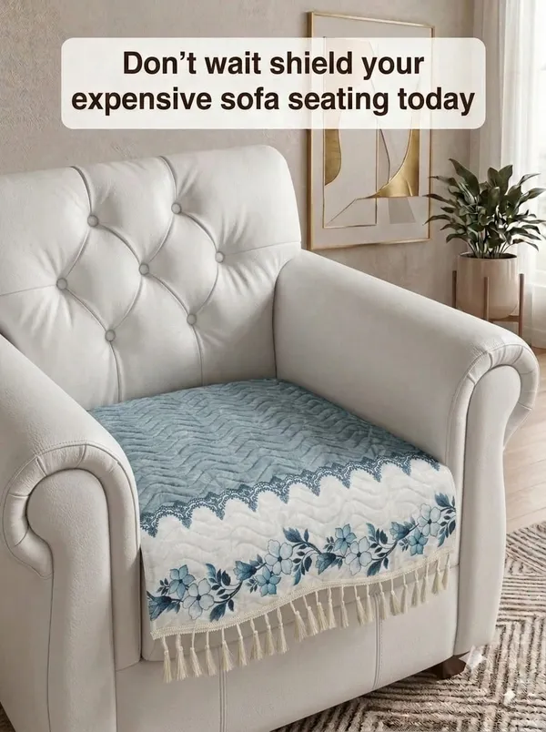 Blue_Floral_Print_Single_Seater_Sofa_Seat_Cover