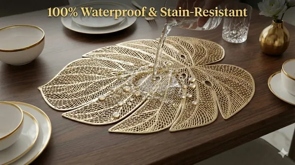 GOLDEN_BANANA_LEAF_TABLE_MAT_6PC