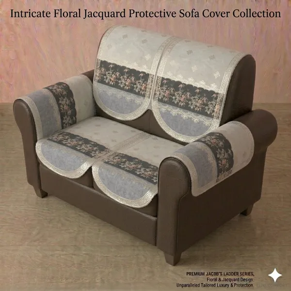 GOLD_FOIL_FLOWER_GREY-2SEATER-6PC