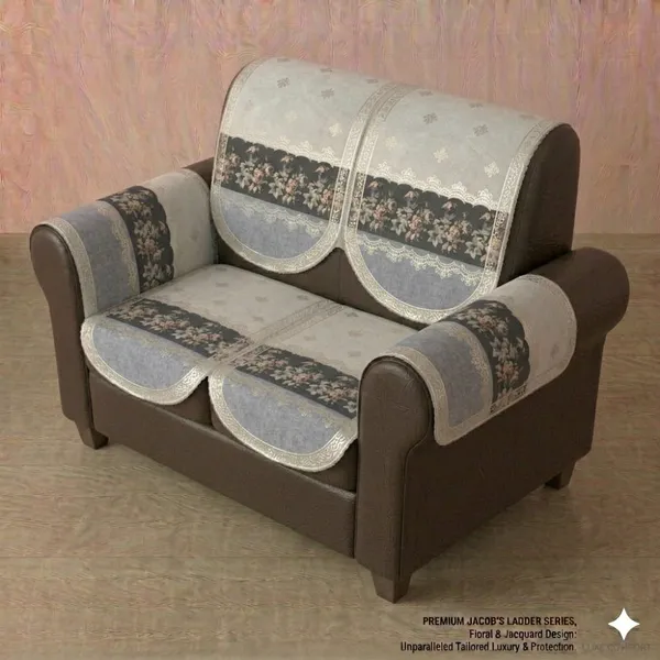 GOLD_FOIL_FLOWER_GREY-2SEATER-6PC