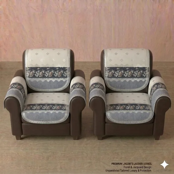 GOLD_FOIL_FLOWER_GREY-5SEATER3+1+1-16PC