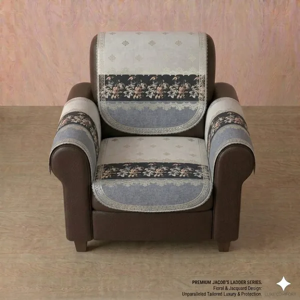 GOLD_FOIL_FLOWER_GREY-5SEATER3+1+1-16PC