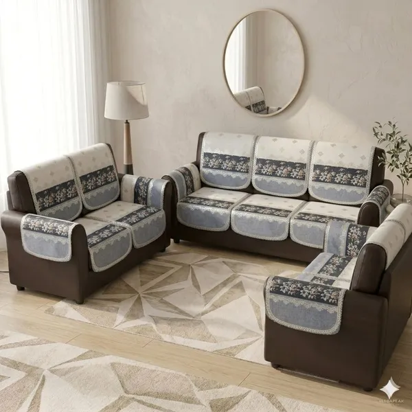 GOLD_FOIL_FLOWER_GREY-7SEATER3+2+2-20PC