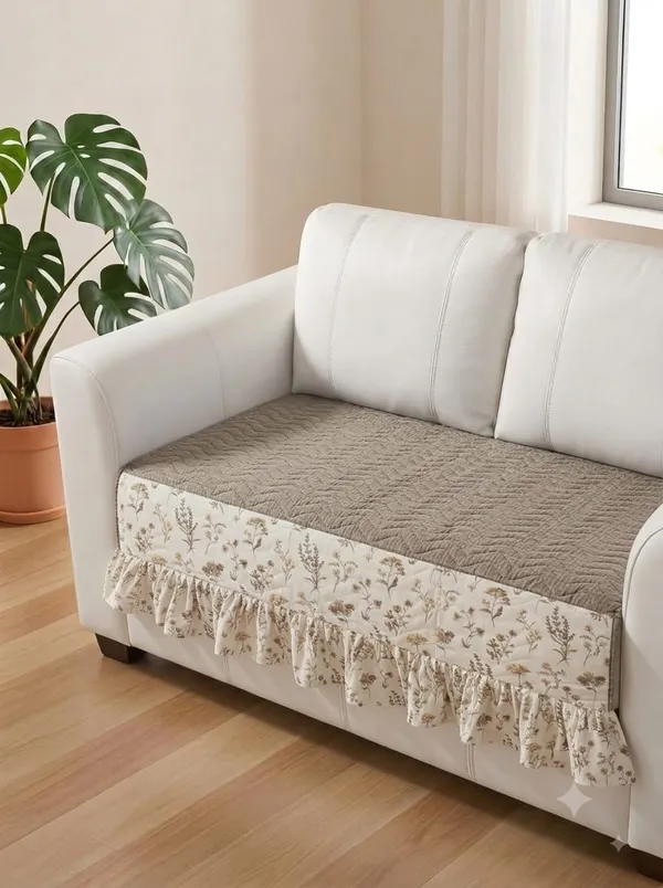 Fabric_Floral_Print_Flat_Sofa_Mat_Cover