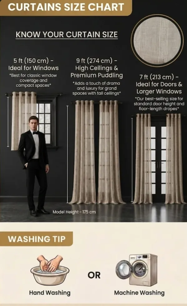 Beige_Textured_Stripe_Sheer_Curtains