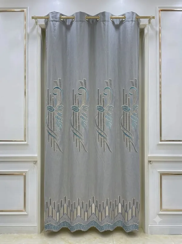 Grey_Embroidered_Floral_Geometric_Curtain