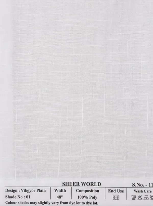 White_Sheer_Textured_Window_Curtain