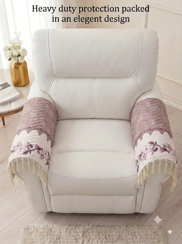 Quilted_Floral_Print_Single_Seater_Sofa_Seat_Cover