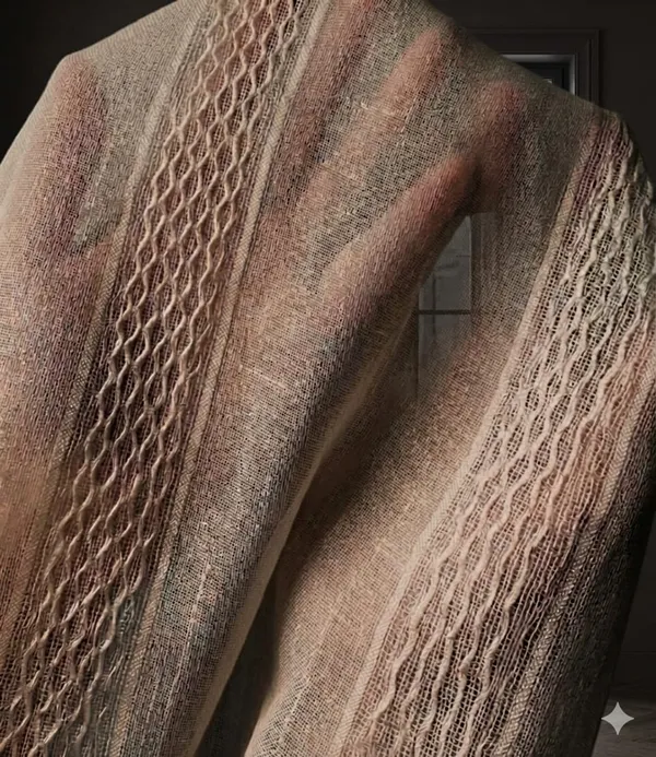 Beige_Textured_Stripe_Sheer_Curtains