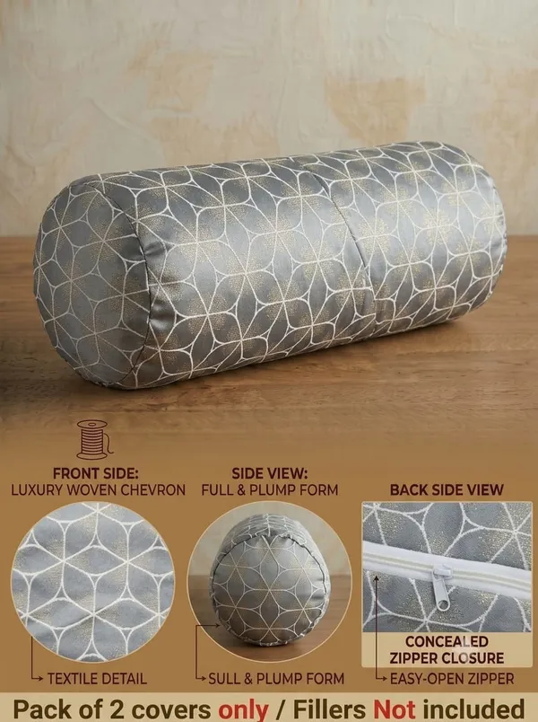 Grey_Geometric_Print_Bolster_Cushion_Covers