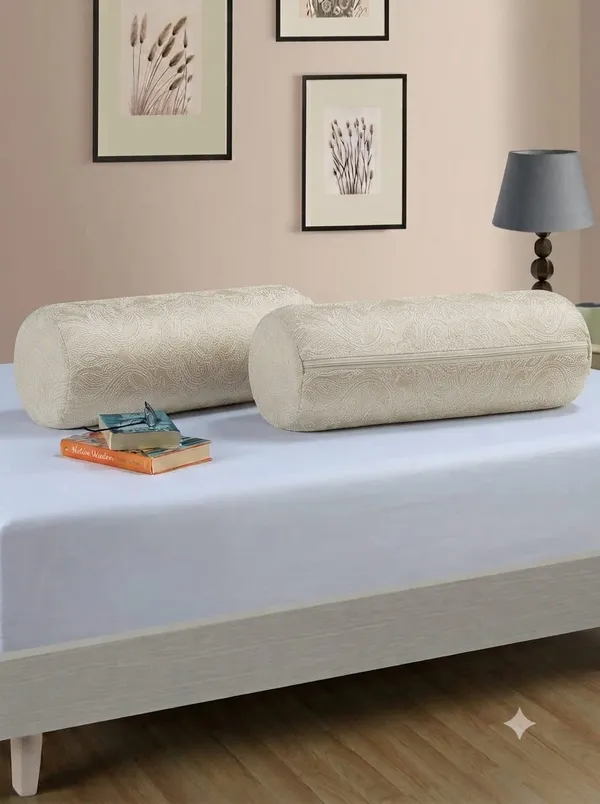 Woven_Paisley_Print_Cylindrical_Bolster_Cushion
