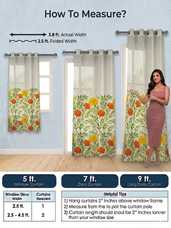 Sheer_Floral_Print_Eyelet_Curtain