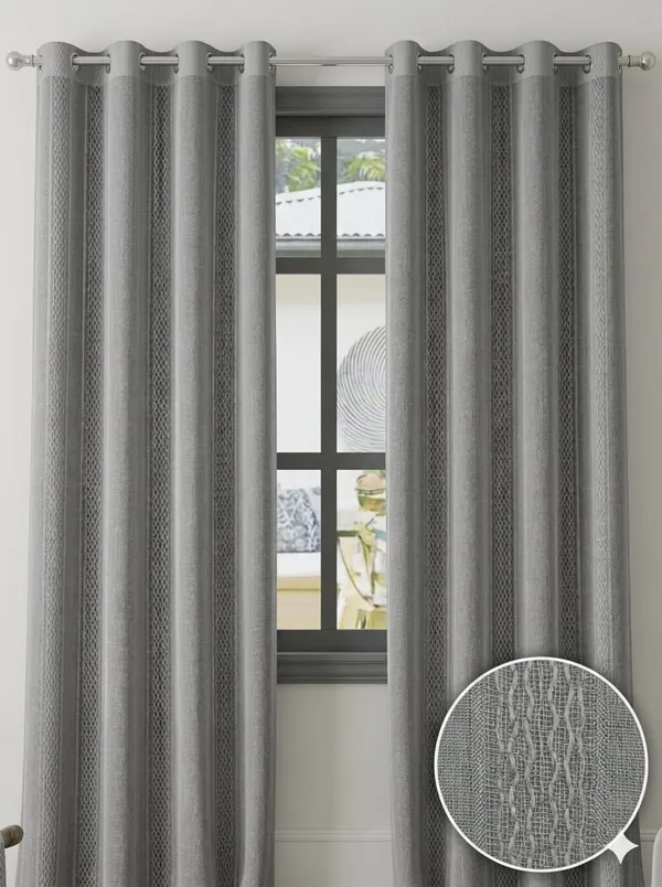 Sheer_Contemporary_Textured_Stripe_Curtain