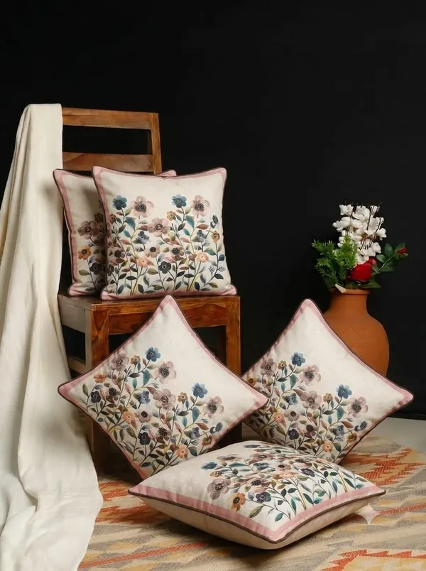 Multicolor_Botanical_Floral_Print_Cushion_Cover