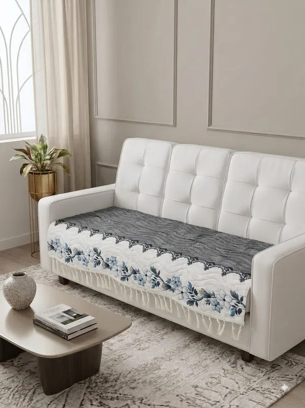 Quilted_Floral_Print_Sofa_Cover
