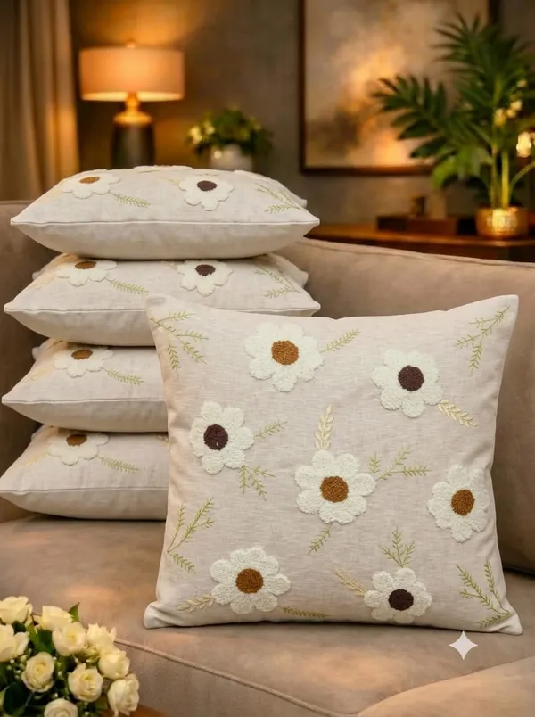 Linen_Floral_Embroidered_Cushion_Covers_Set_Of_5