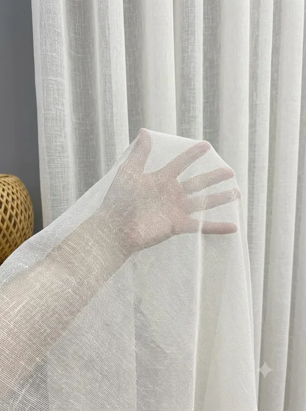 Polyester_Sheer_Solid_White_Curtain_Panel