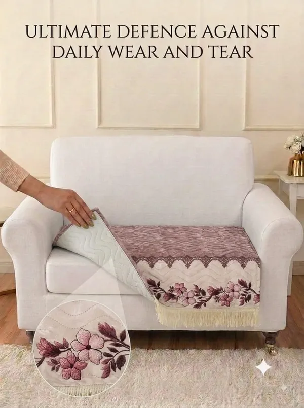 Fabric_Floral_Print_Sofa_Seat_Cover