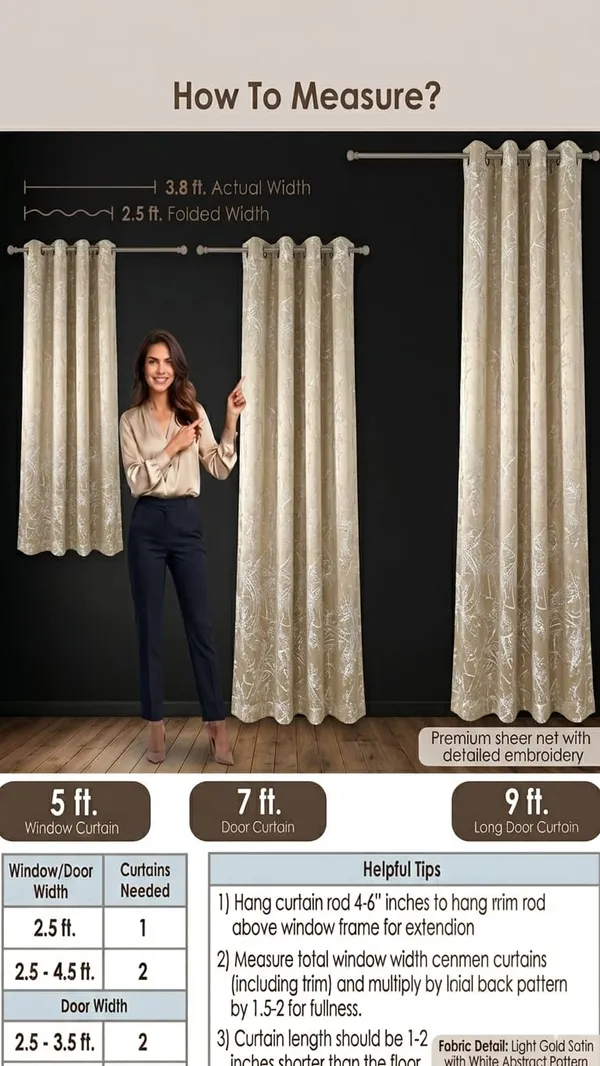 Light_Gold_Satin_Abstract_Pattern_Curtain