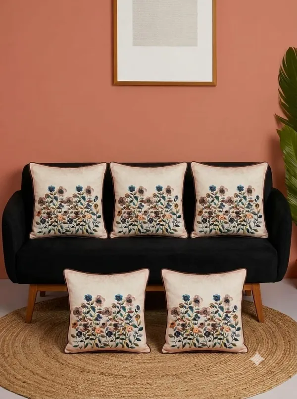 Multicolor_Botanical_Floral_Print_Cushion_Cover